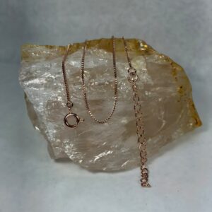 Corrente Veneziana banhada à ouro rose