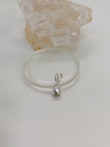 Copinho para dente de leite prata 925