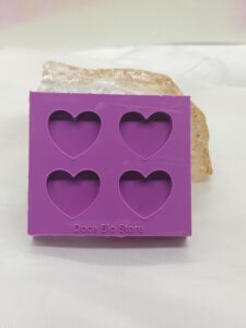 Molde mini coração mãe