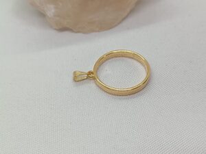Moldura circulo vazado M (dourado)