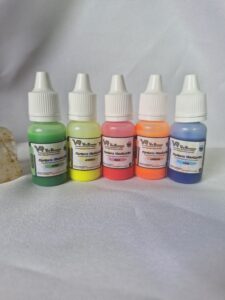 Kit pigmentos neon linha líquidos