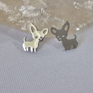 Implante chihuahua prateado 2
