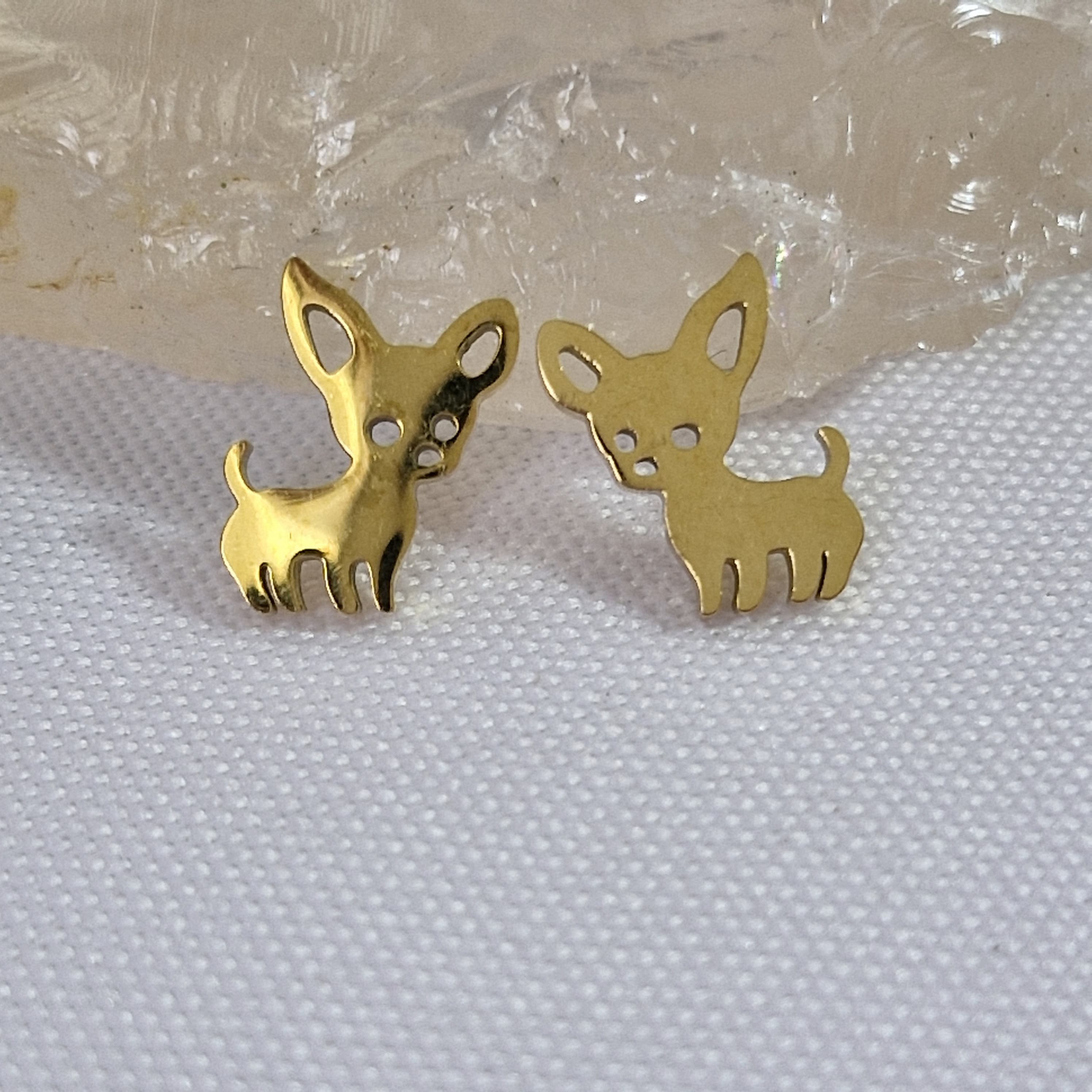 Implante chihuahua dourado 2