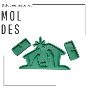 Molde presépio sagrada família
