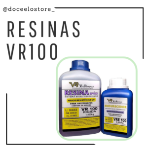 Resina para artesanato e brindes VR100 1 kg