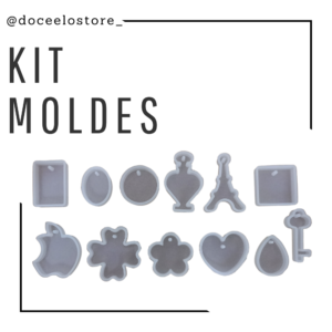 kit moldes diversos