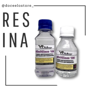 Resina para artesanato e brindes iniciante