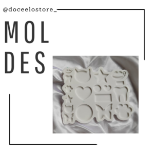 Molde Charms para chaveiro P e G