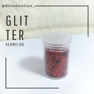 Glitter VERMELHO