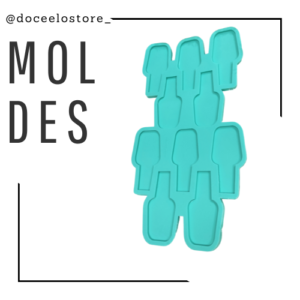 Molde 10 Esmaltes 4 cm