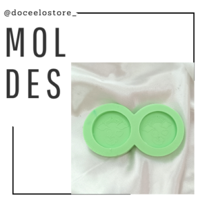 Molde bebê arco íris