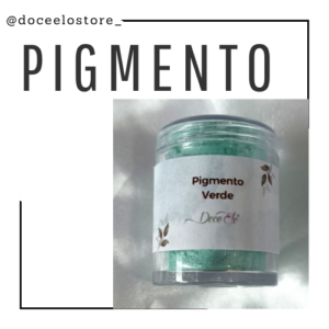 Pigmento Verde em pó Doce Elo