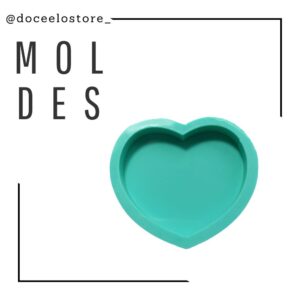 Molde coração Docinho