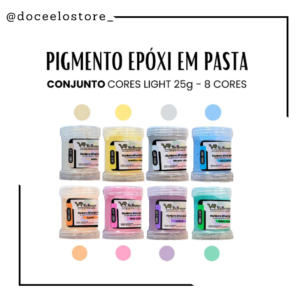 Kit pigmentos linha bebê 25g cada