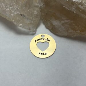 Placa afetiva amor de mãe