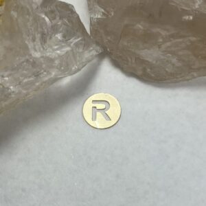 Letra circular R