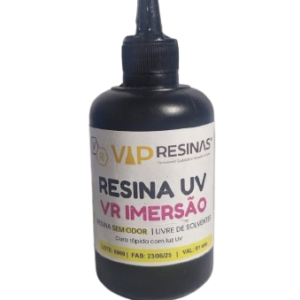 Resina VR Imersão - cura UV para flores 100g