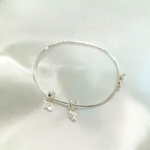 Bracelete semi rígido PRATA 925