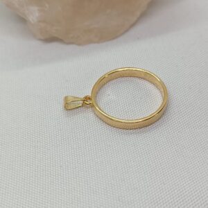 Moldura circulo vazado M (dourado)