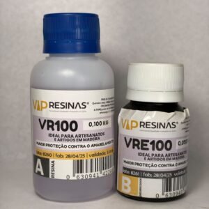 VR100 - Resina para artesanato e brindes iniciante