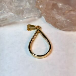 Moldura gota vazado M (dourado)