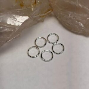 Argola de montagem 8mm prata 925